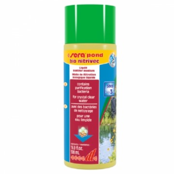 The product neutralises ammonia and nitrite. Sera Pond Bio Nitrivec 2500ml