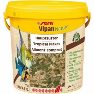 Корм для рыб : Sera Vipan Nature 21000 мл (4 кг)