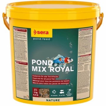 Barība dīķa zivīm - Sera Pond Mix Royal 10l (2 kg)