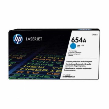 Original Toner HP 654A Cyan