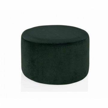 Pouffe Alexandra House Living Green Velvet Wood Sponge 55 x 35 x 55 cm