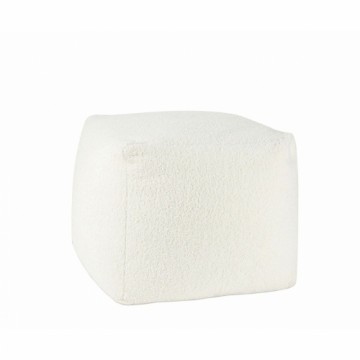 Pouffe Alexandra House Living White 50 x 40 x 50 cm Squared