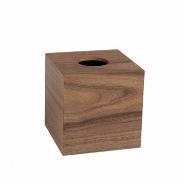 Handkerchief or scarf box Alexandra House Living Walnut 12 x 12 x 12 cm