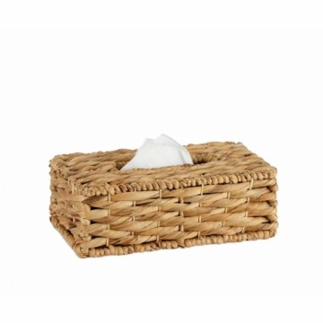 Handkerchief or scarf box Alexandra House Living Water hyacinth 28 x 9 x 16 cm