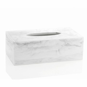 Коробка для салфеток Alexandra House Living полистоун Мрамор 13 x 8 x 24 cm