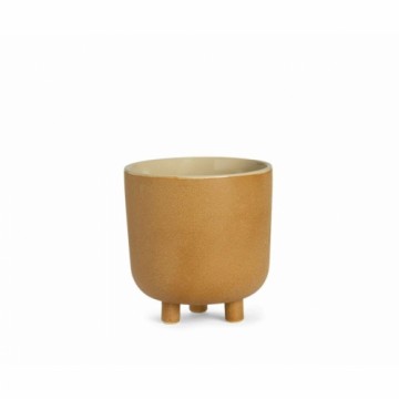 Plant pot Alexandra House Living Beige Ceramic 21 x 23 x 21 cm