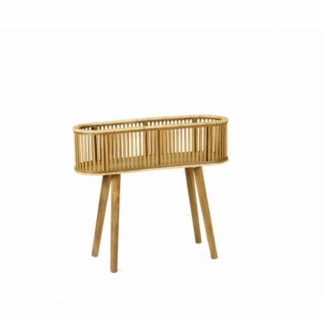 Planter with stand Alexandra House Living Brown Bamboo Rattan 22 x 59 x 68 cm