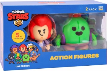 P.m.i. Kids World BRAWL STARS S1 ACTION FIGURES 11cm - 2 PACK VER.A