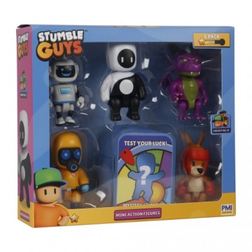 P.m.i. Kids World STUMBLE GUYS S2 MINI ACTION FIGURES - 6 PACK DELUXE BOX VER.B