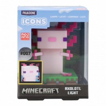 Paladone PP MINECRAFT AXOLOTL ICON LIGHT