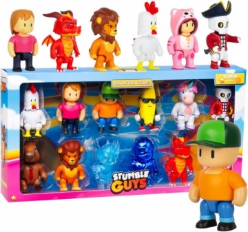 P.m.i. Kids World STUMBLE GUYS S2 MINI ACTION FIGURES - 12 PACK DELUXE BOX