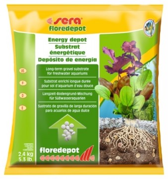 Underground fertiliser to accelerate plant growth - Sera Floredepot 2.4 kg