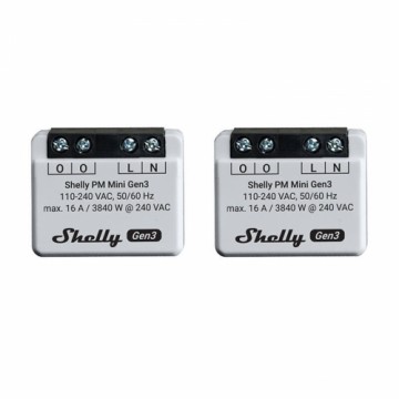 Set of 2 Shelly PM Mini Gen3 Controllers