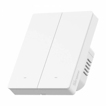 Sonoff M5-2C-80W WiFi Matter smart wall switch (2-channel, for frame)