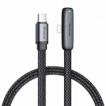 USB-C to lightning angle cable Mcdodo CA-3351,1.8m (black)