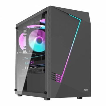 Darkflash Computer case Aigo AL390 + RGB fan (black)