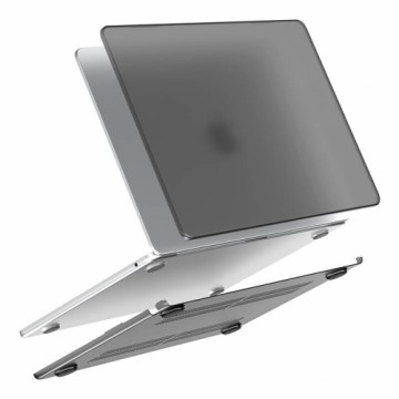 Lention Matte Finish Case for Macbook Air 13.6" (czarny)