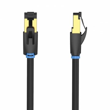 Network Cable CAT8 SFTP Vention IKABD RJ45 Ethernet 40Gbps 0.5m Black