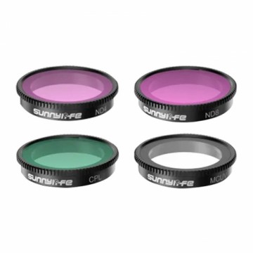 Set of 4 filters MCUV+CPL+ND4+ND8 Sunnylife for Insta360 GO 3|2