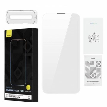 Tempered Glass Baseus 0.4mm Iphone  13|13 Pro|14 + cleaning kit