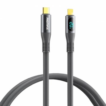 Cable USB-C-lightning Remax Zisee, RC-C031, 20W (grey)