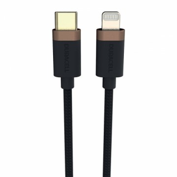 Duracell USB-C cable for Lightning 1m (Black)