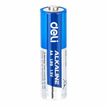 Alkaline batteries Deli  AA LR6 4+2 pcs