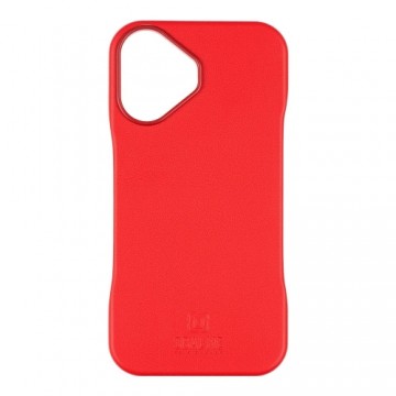 OBAL:ME LeatherTanga Cover for Apple iPhone 16 Red