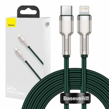 Baseus USB-C cable for Lightning 2m (green)