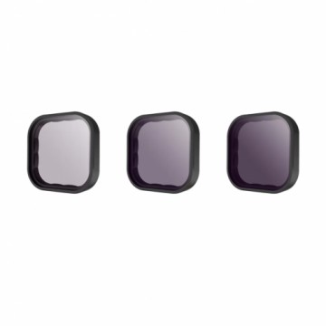 Lens filter set ND 8|16|32 Telesin for GoPro Hero 9 | Hero 10 | Hero 11 | Hero 12 (GP-FLT-902)