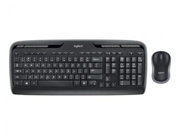 Logitech Wireless Combo MK330 - keyboard and mouse set - German