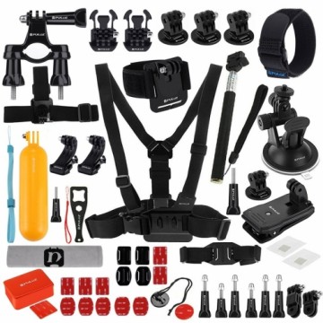 Puluz 53 in 1 accessories set for action cameras | GoPro | HERO9 (PULUZ BAG)