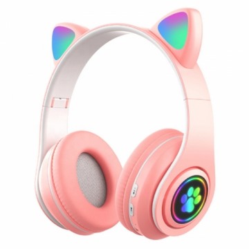 Goodbuy Paws wireless headsets for kids | bluetooth 5.0 | pink