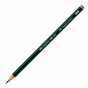 Zīmulis Faber-Castell 119005 Heksagonāls 5B Zaļš Ekoloģisks (12 gb.)