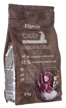 Fitmin Purity dog Rice Senior & Light Venison & Lamb 2 kg