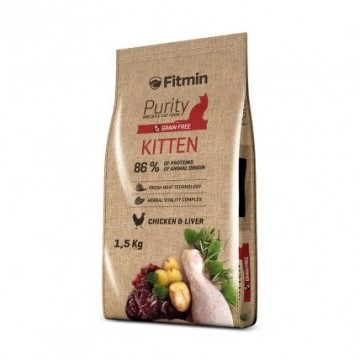 FITMIN Purity Kitten cats dry food 1.5 kg