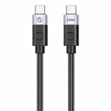 Orico 240W USB-C to USB-C charging cable, 1 m (black)