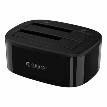 Orico docking station for 2.5" | 3.5" HDD | SSD, 5Gbps, USB-C to USB-C|A with cloning function (black)