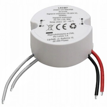 24V|30W IP66 power supply for the electrical box LTC