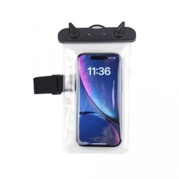 Waterproof case with armband 5,8 - 6,8" transparent