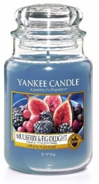 Yankee Candle Mulberry & Fig Delight scented candle 623 g