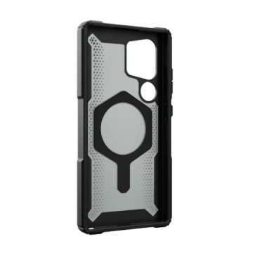 UAG Plasma XTE Kickstand Case for Samsung Galaxy S24 Ultra 5G with Magnetic Module - Black and Orange