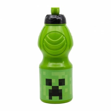 Sport bottle for Kids STOR 40432 400 ml Minecraft (green)