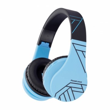 PowerLocus P1 wireless headphones for kids (blue-black)