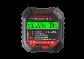 Socket tester with digital display Habotest HT107D