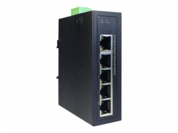 Digitus   Industrial 5 Port Gigabit Switch | DN-651107 | Unmanaged | DIN rail mountable