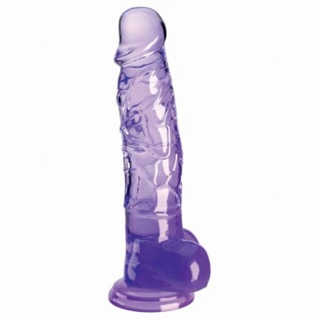 Reālistiskais Dildo Pipedream - King Cock Violets