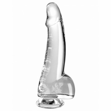 Realistic Dildo Pipedream - King Cock Transparent