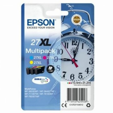 Картридж с оригинальными чернилами Epson 27XL Розовый Жёлтый Циановый Трехцветный Розовый/Желтый