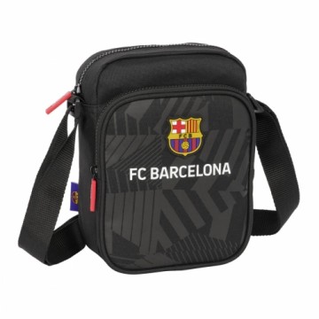 Сумка на плечо F.C. Barcelona Black Чёрный 16 x 22 x 6 cm